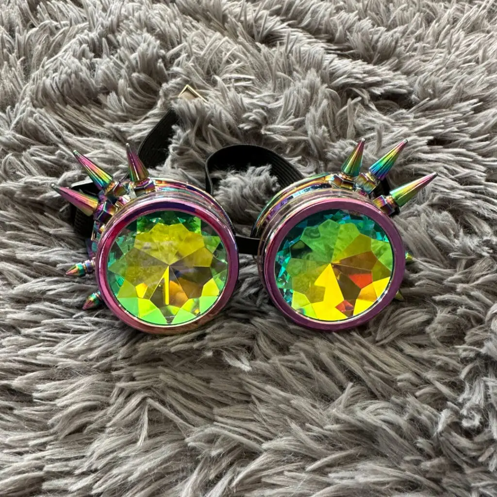 Kaleidoscope goggles