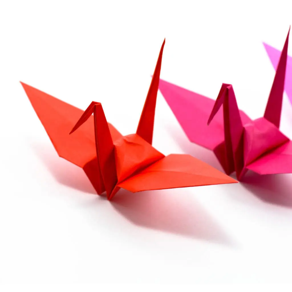 origami cranes