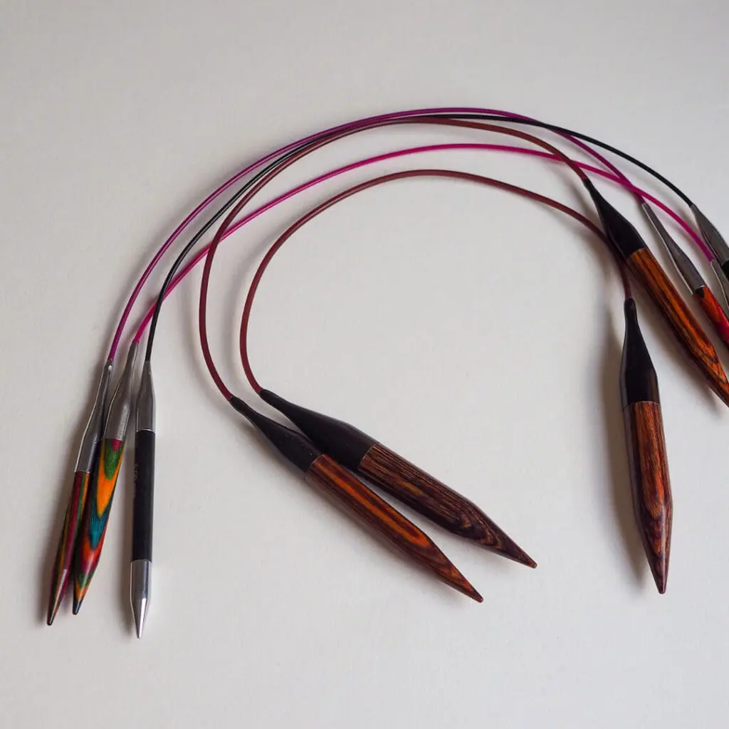 Knit Picks round knitting needles