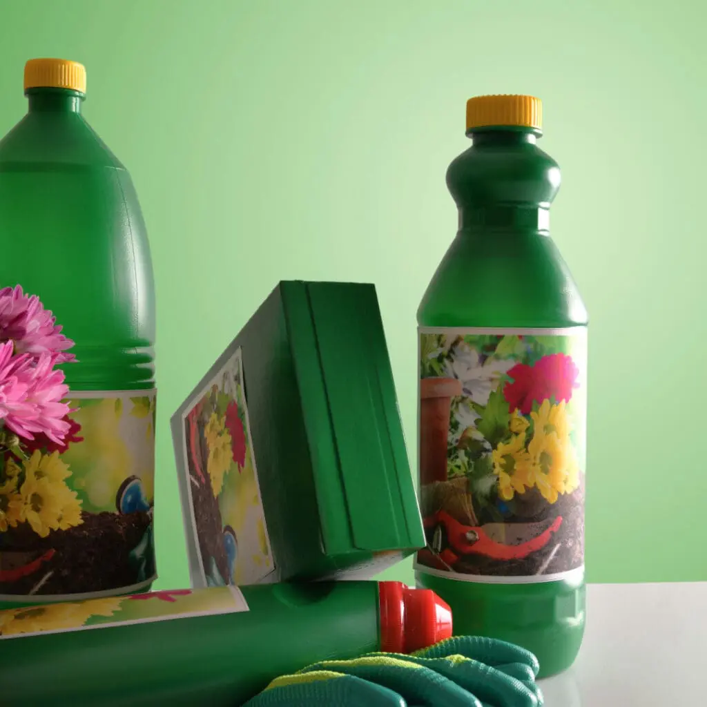 Bottles of Fertilizer