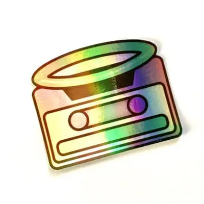 cassette sticker cassette sticker