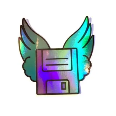 floppy disk sticker floppy disk sticker