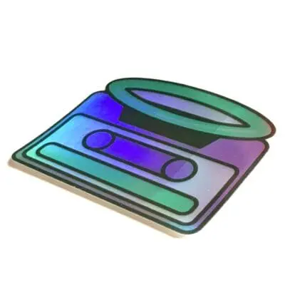cassette sticker