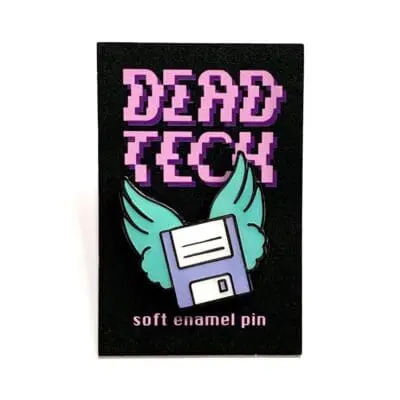 Floppy disk pin