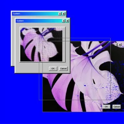 Digital Jungle - 4x4 Art Print