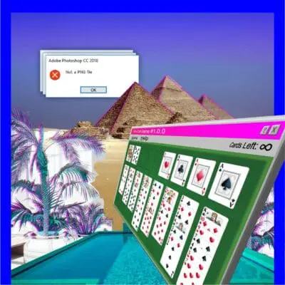 Oasis - 4x4 Art Print