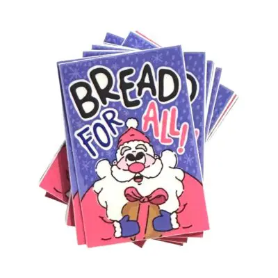 Socialist Santa Sticker